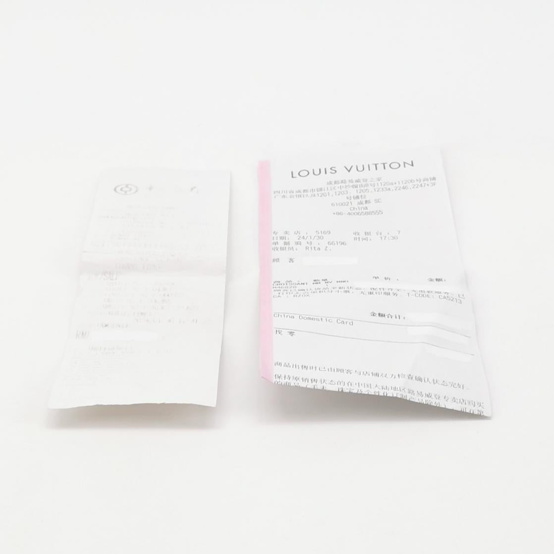 Louis Vuitton Croissant MM NM Monogram