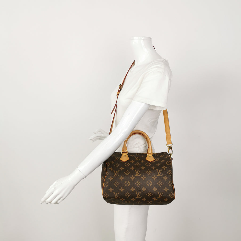 Louis Vuitton Speedy 25 Bandouliere Monogram
