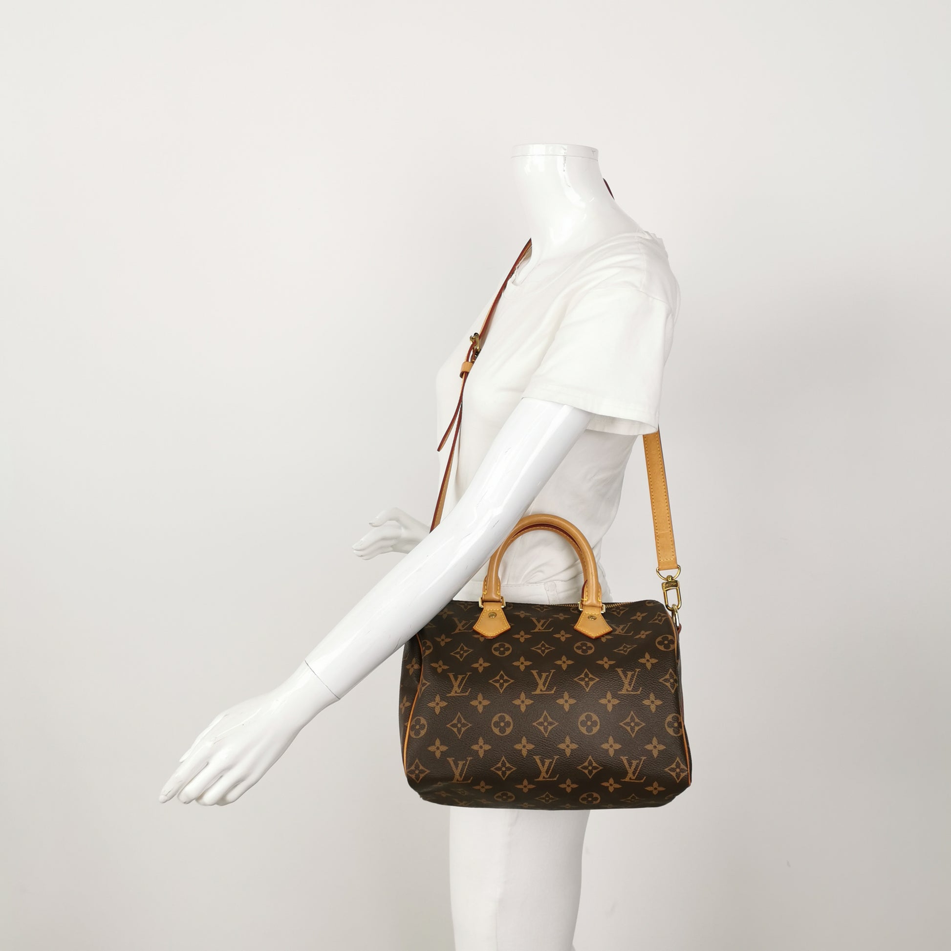 Louis Vuitton Speedy 25 Bandouliere Monogram
