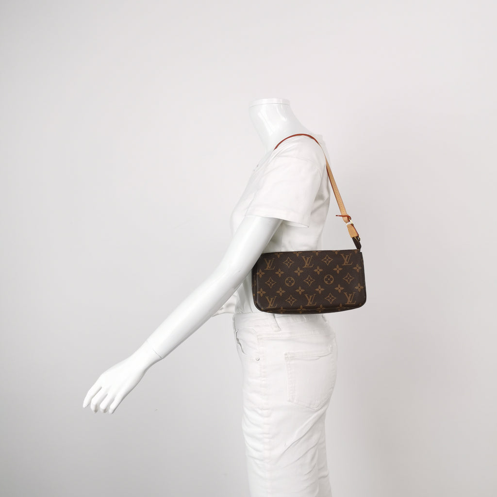 Louis Vuitton Pochette NM Monogram with Chain