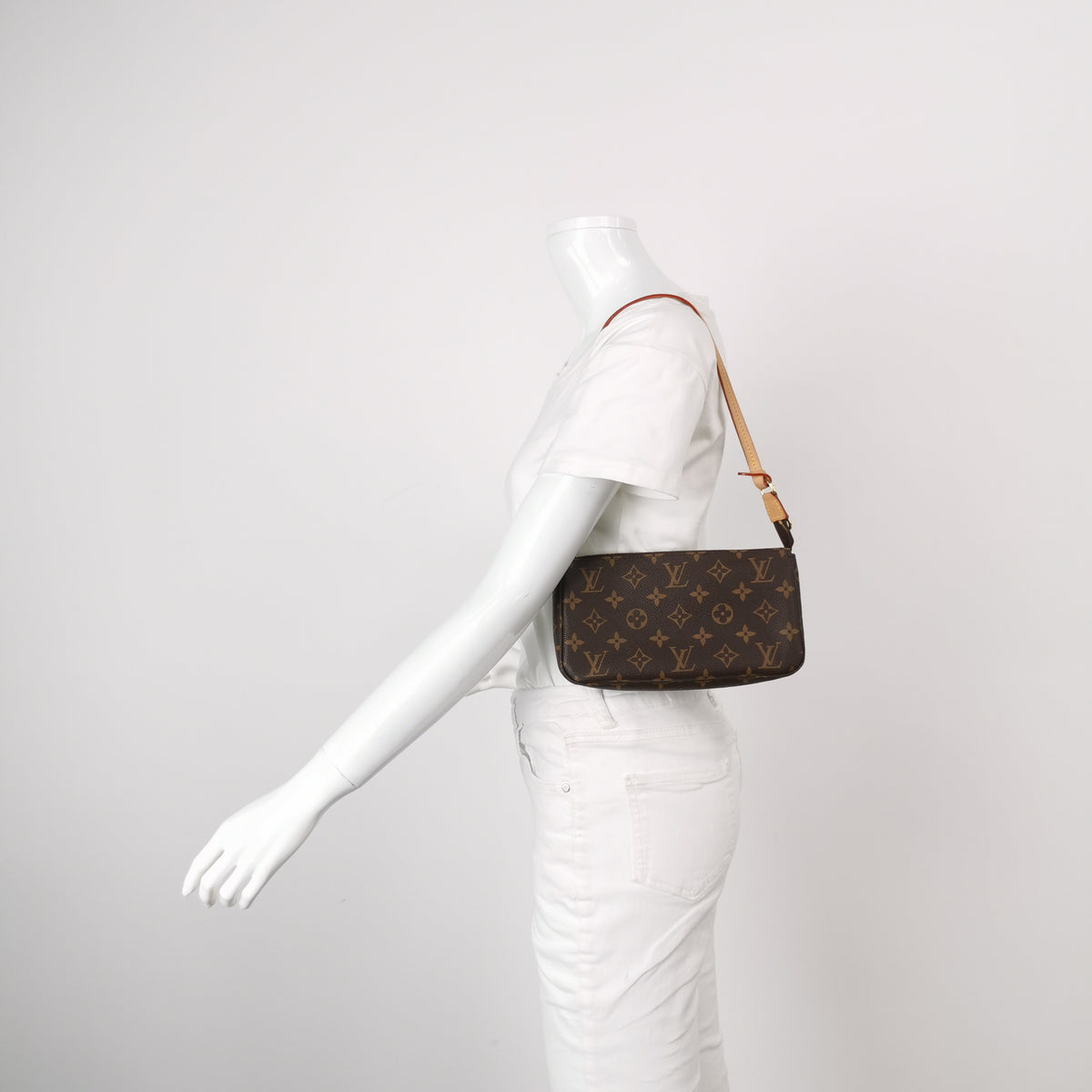 Louis Vuitton Pochette NM Monogram with Chain