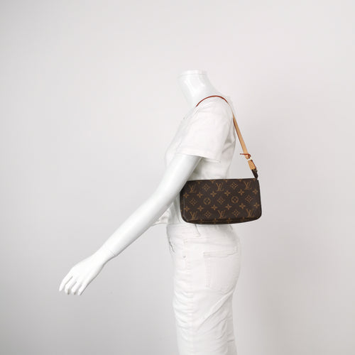 Louis Vuitton Pochette NM Monogram with Chain