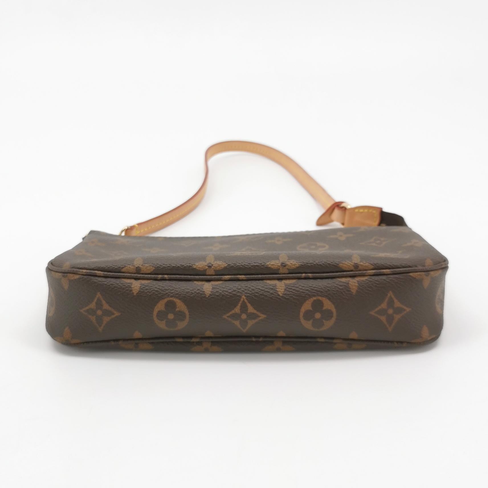 Louis Vuitton Pochette NM Monogram with Chain