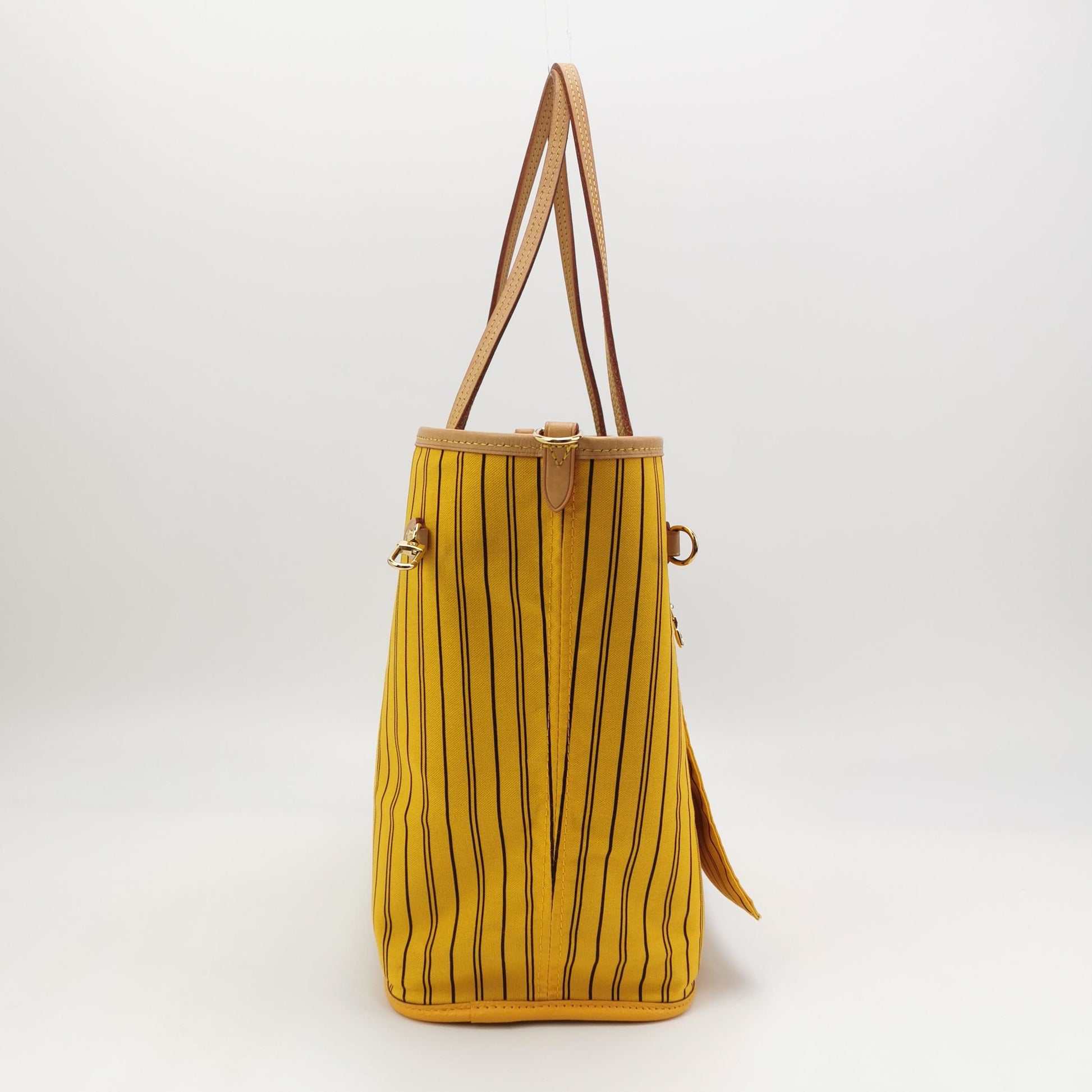 Louis Vuitton Neverfull Bandouliere Inside Out Monogram Jaune Safran