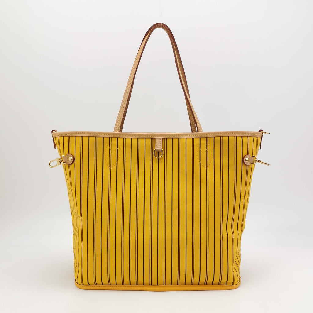 Louis Vuitton Neverfull Bandouliere Inside Out Monogram Jaune Safran