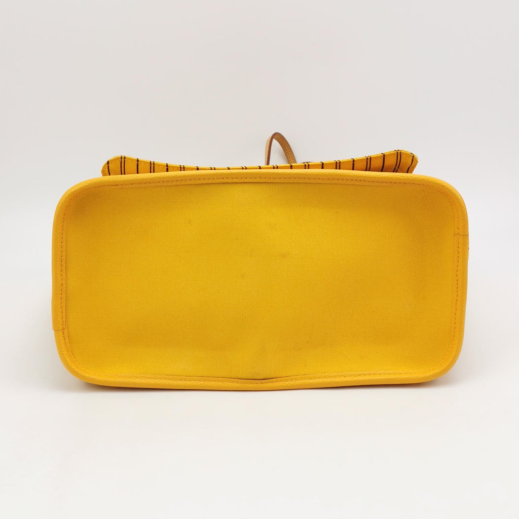 Louis Vuitton Neverfull Bandouliere Inside Out Monogram Jaune Safran