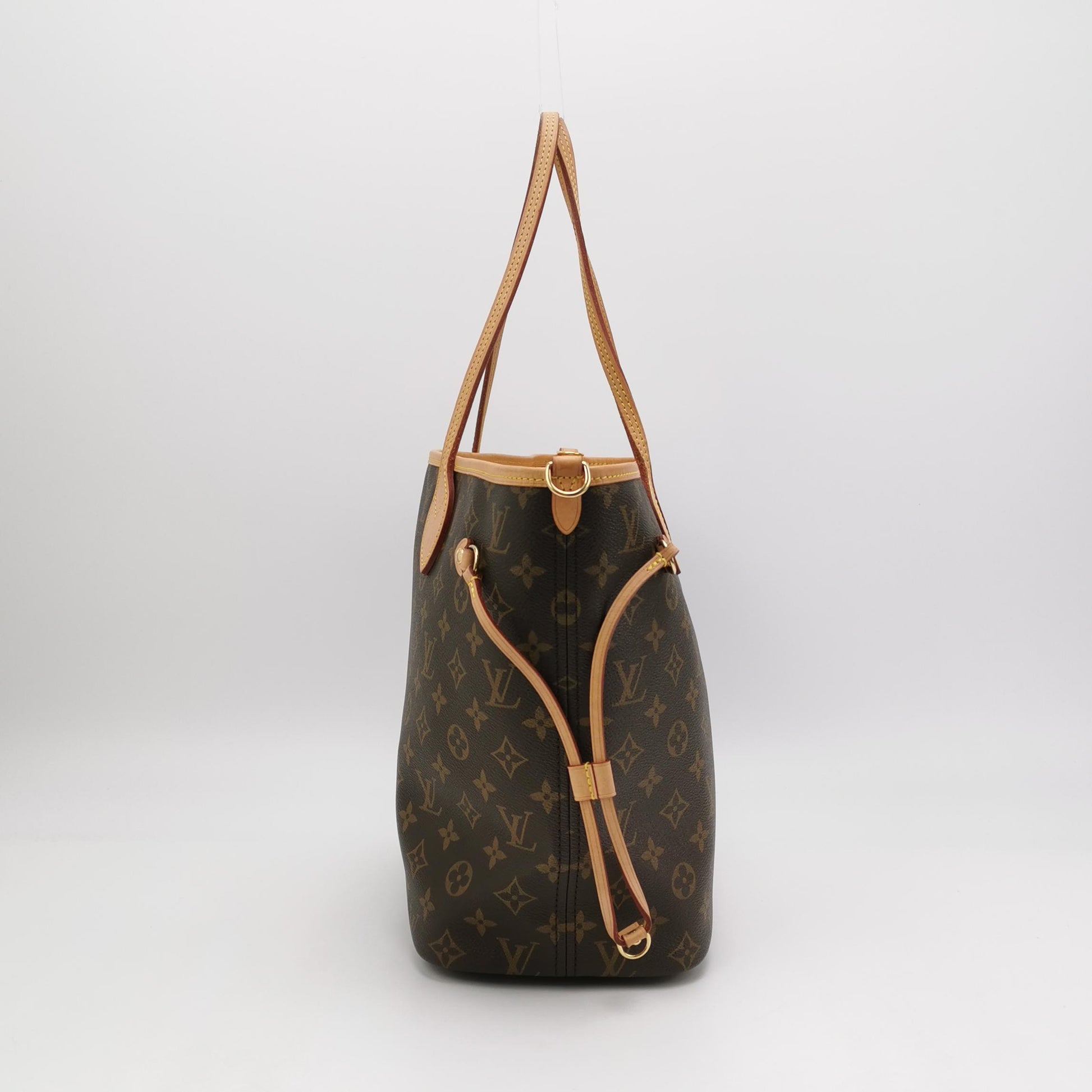 Louis Vuitton Neverfull Bandouliere Inside Out Monogram Jaune Safran