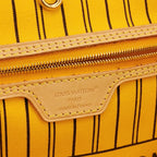 Louis Vuitton Neverfull Bandouliere Inside Out Monogram Jaune Safran