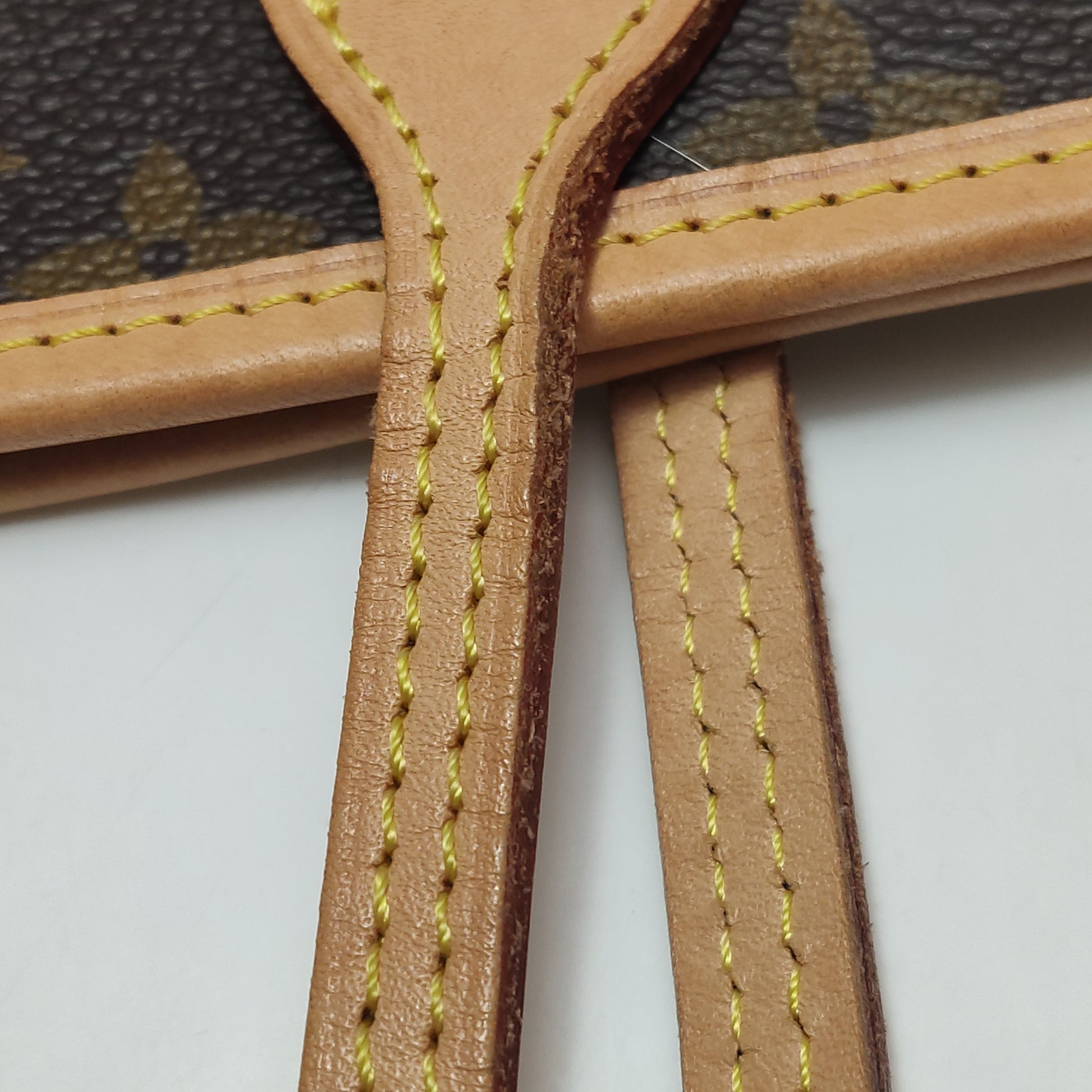 Louis Vuitton Neverfull Bandouliere Inside Out Monogram Jaune Safran