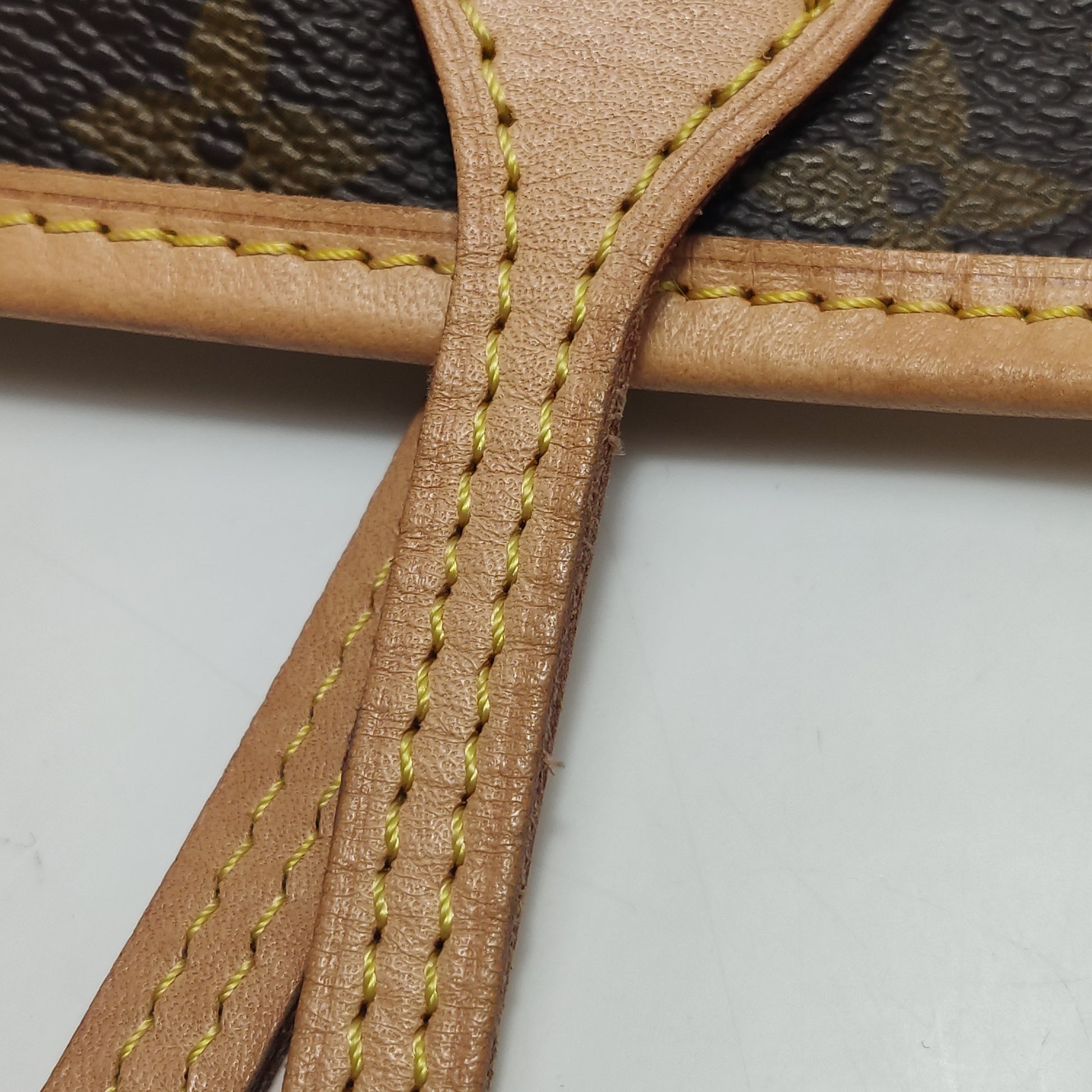 Louis Vuitton Neverfull Bandouliere Inside Out Monogram Jaune Safran