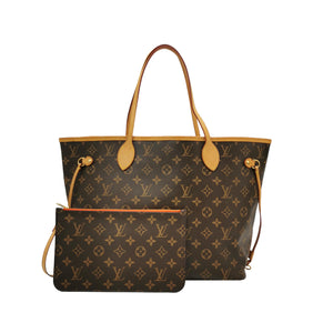 Louis Vuitton Neverfull MM Monogram with Pouch