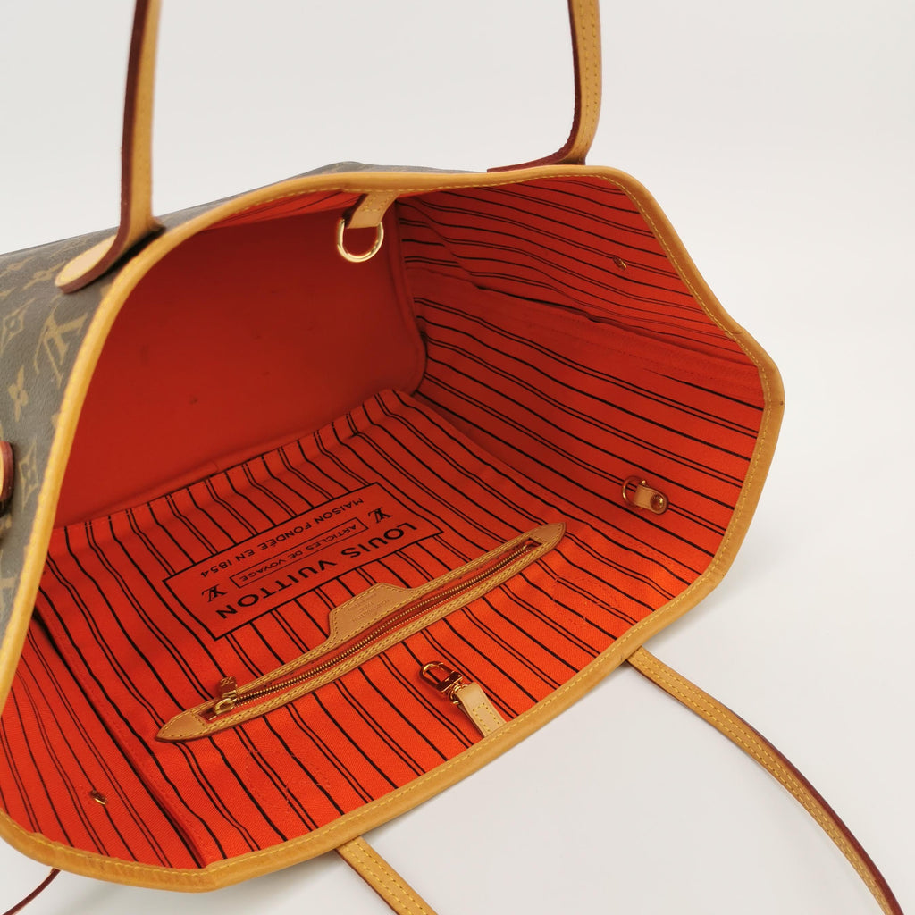 Louis Vuitton Neverfull MM Monogram with Pouch