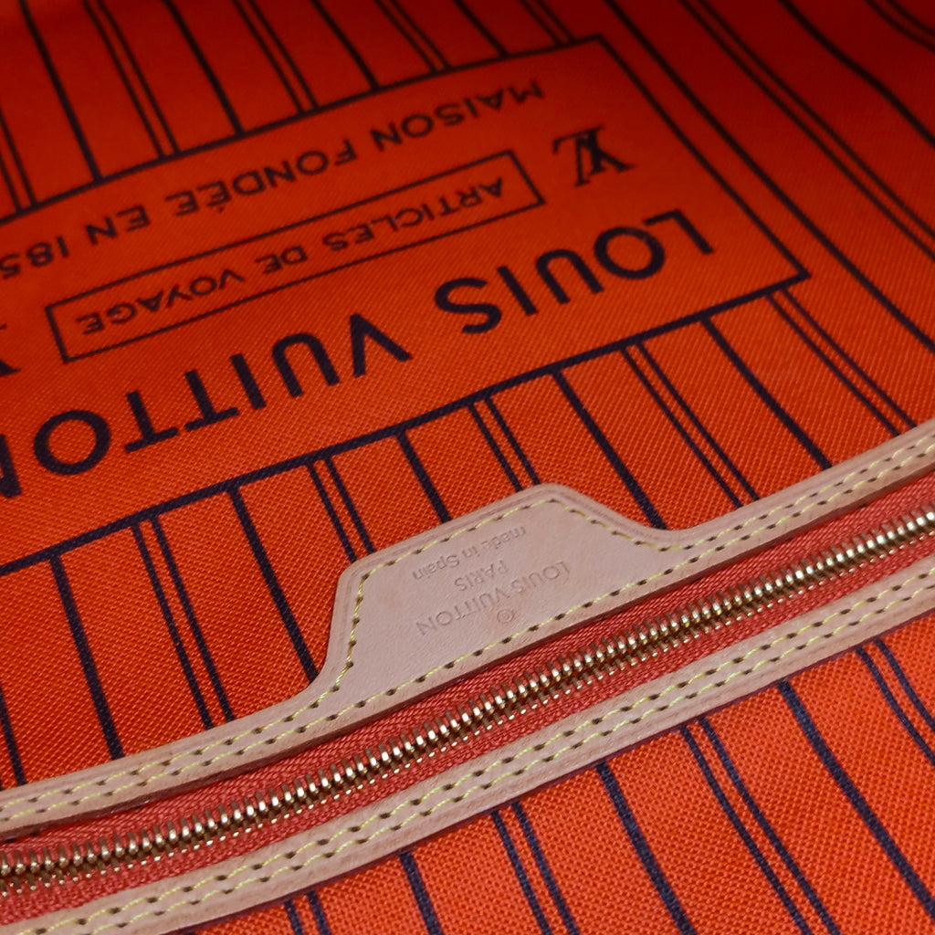Louis Vuitton Neverfull MM Monogram with Pouch