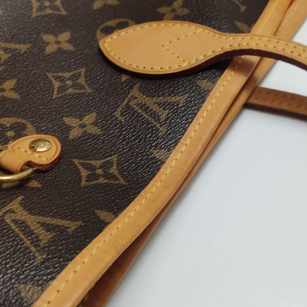 Louis Vuitton Neverfull MM Monogram with Pouch