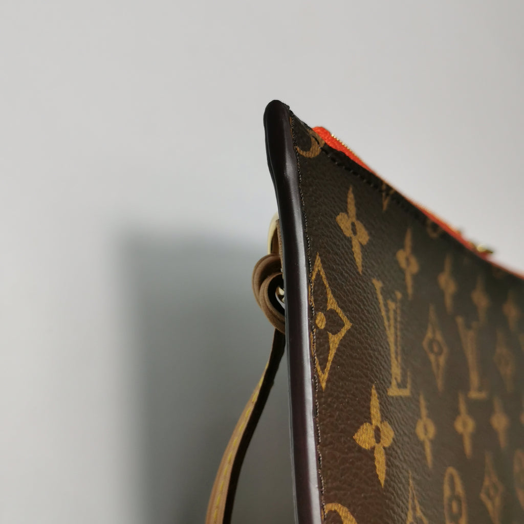 Louis Vuitton Neverfull MM Monogram with Pouch