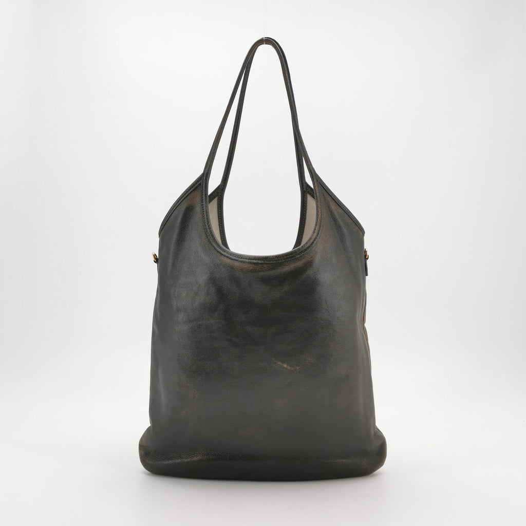 Miu Miu Ivy Tote Coffee Brown