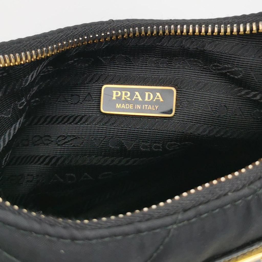 Prada Re-edition 1995 Quilted Nylon Chain Shoulder Bag