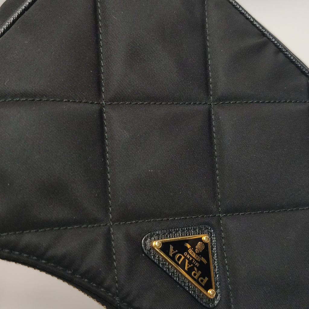 Prada Re-edition 1995 Quilted Nylon Chain Shoulder Bag
