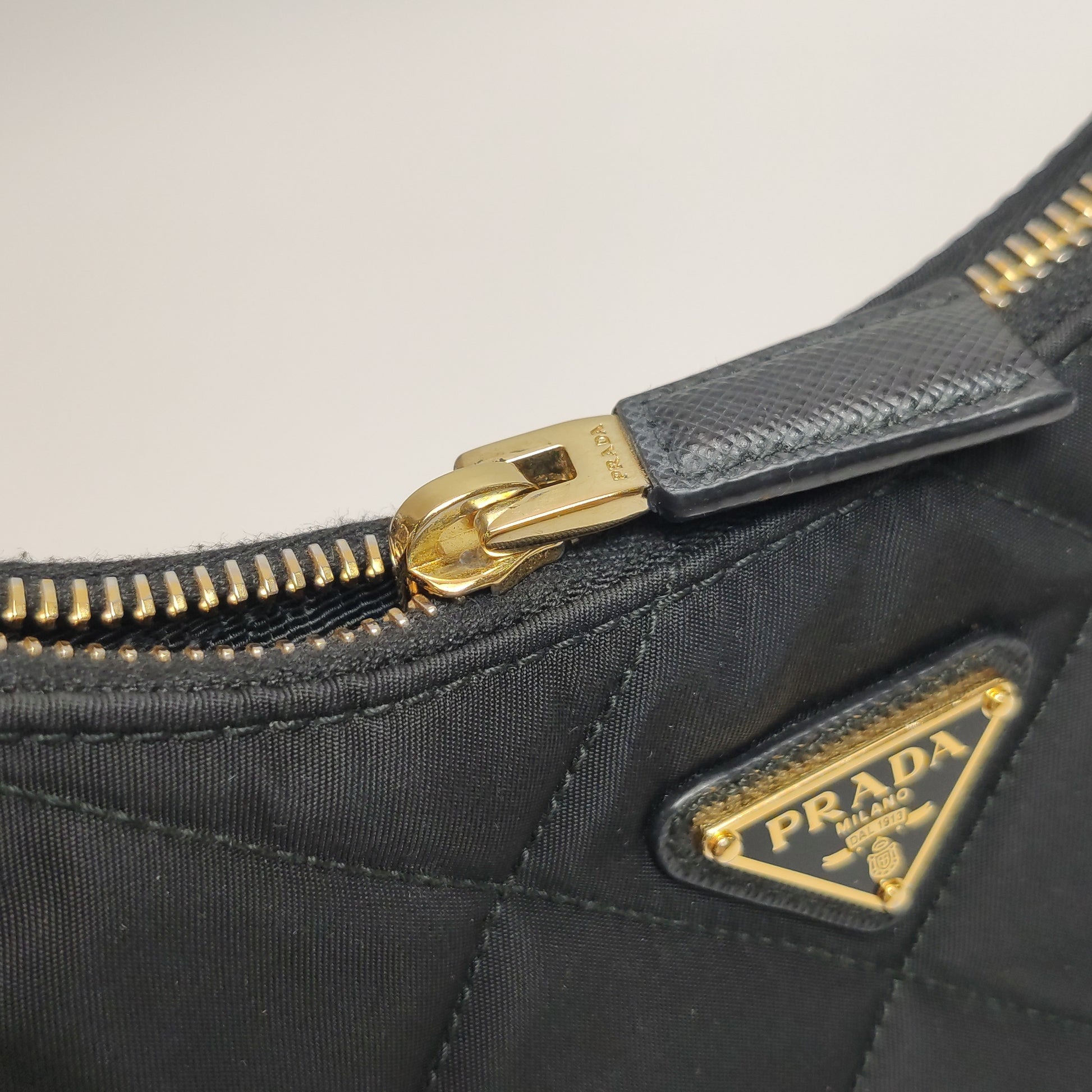 Prada Re-edition 1995 Quilted Nylon Chain Shoulder Bag