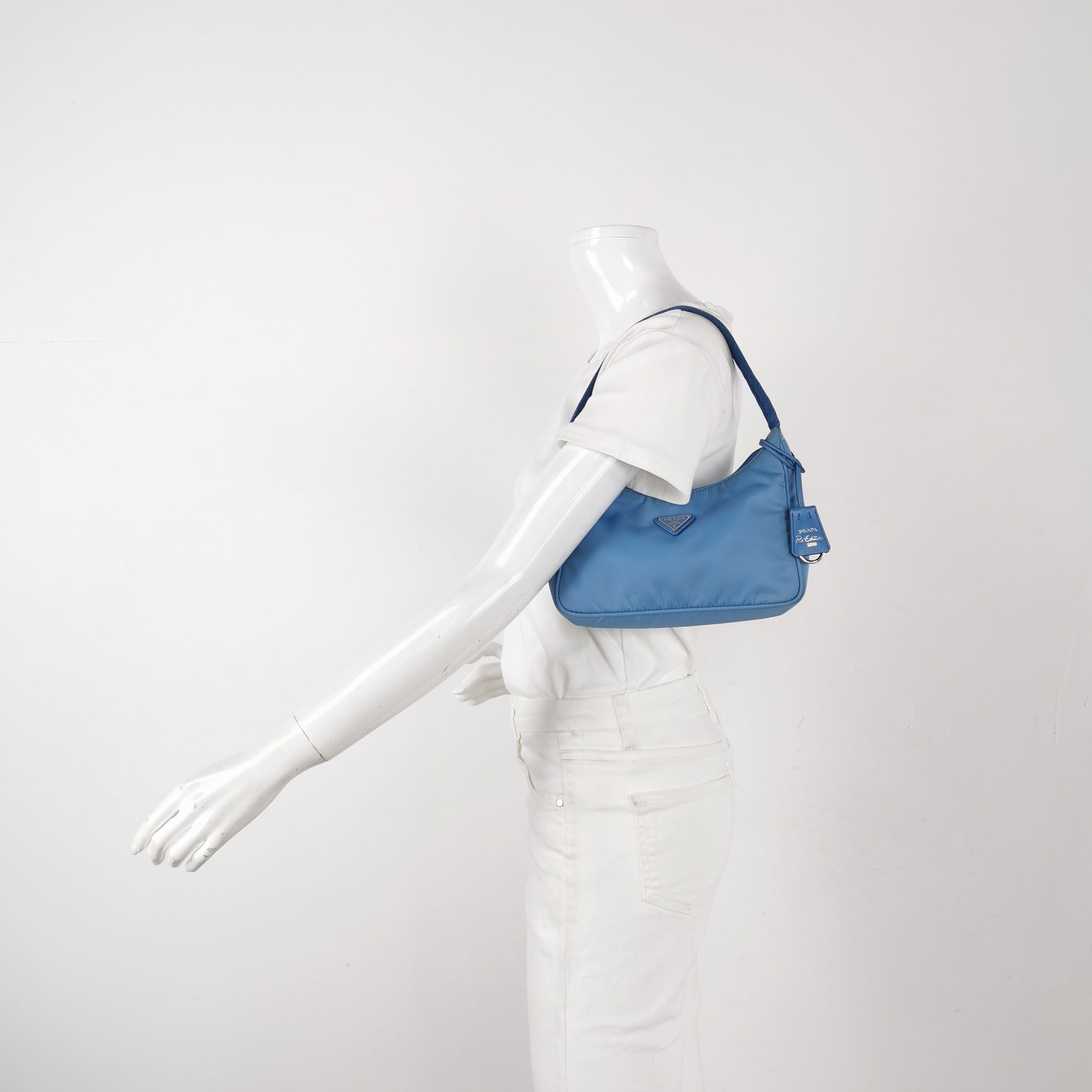 Prada Re-edition 2000 Nylon Blue