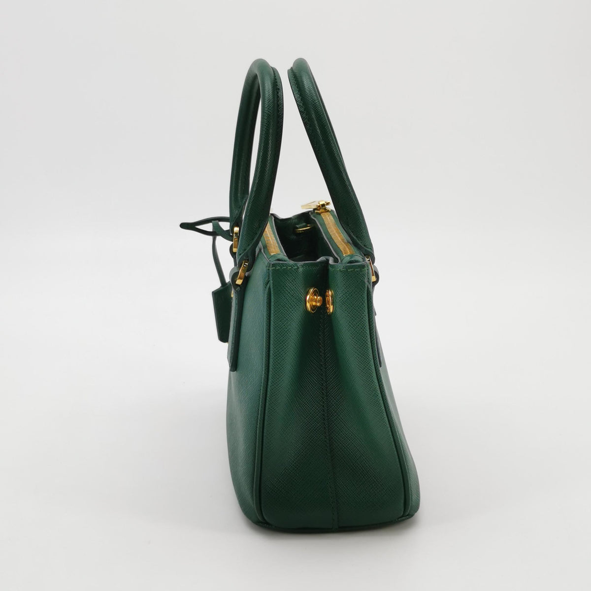 Prada Galleria Saffiano Lux Mini Green