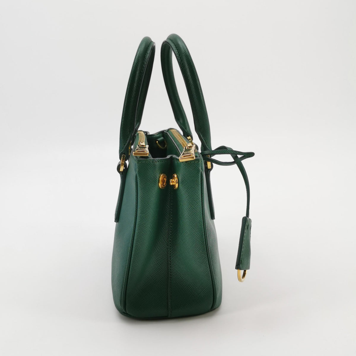 Prada Galleria Saffiano Lux Mini Green