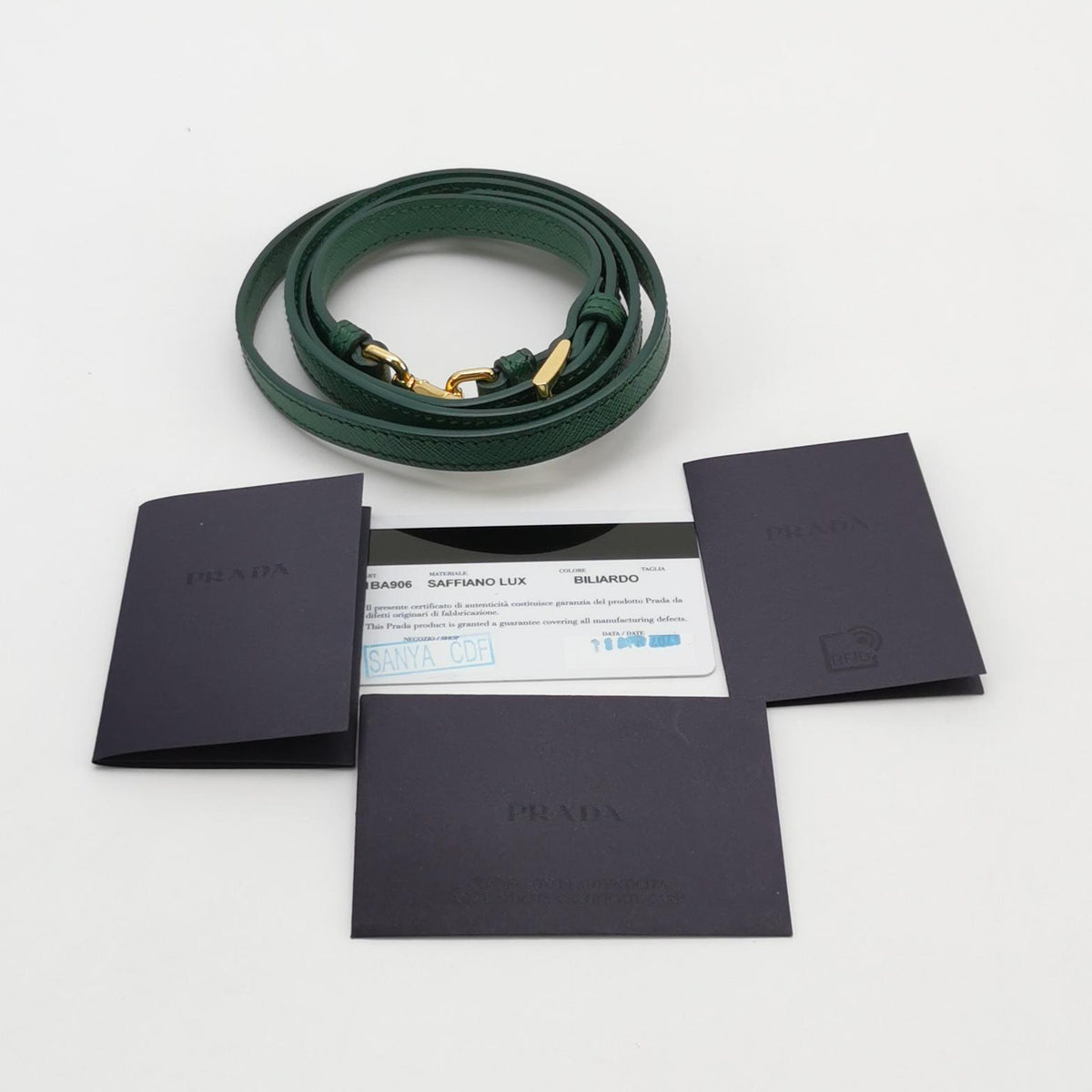 Prada Galleria Saffiano Lux Mini Green