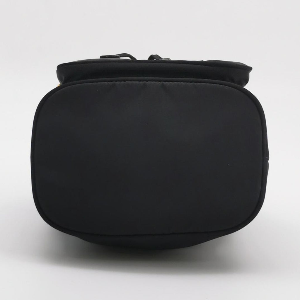 Prada Duet Drawstring Nylon Crossbody Black
