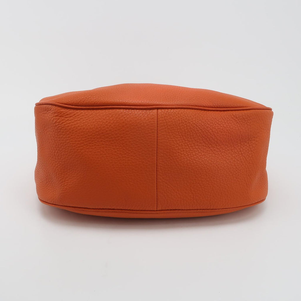 Prada Vitello Daino Hobo Bag Orange