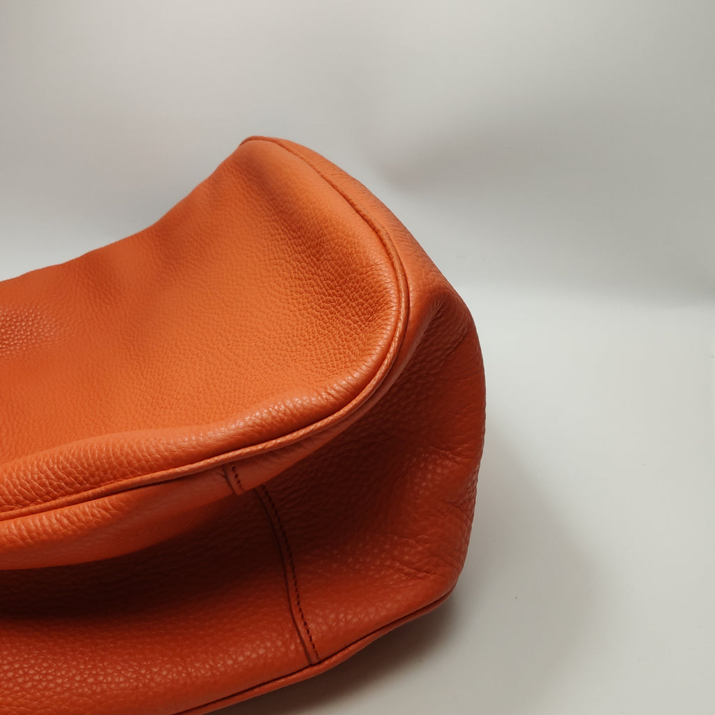 Prada Vitello Daino Hobo Bag Orange