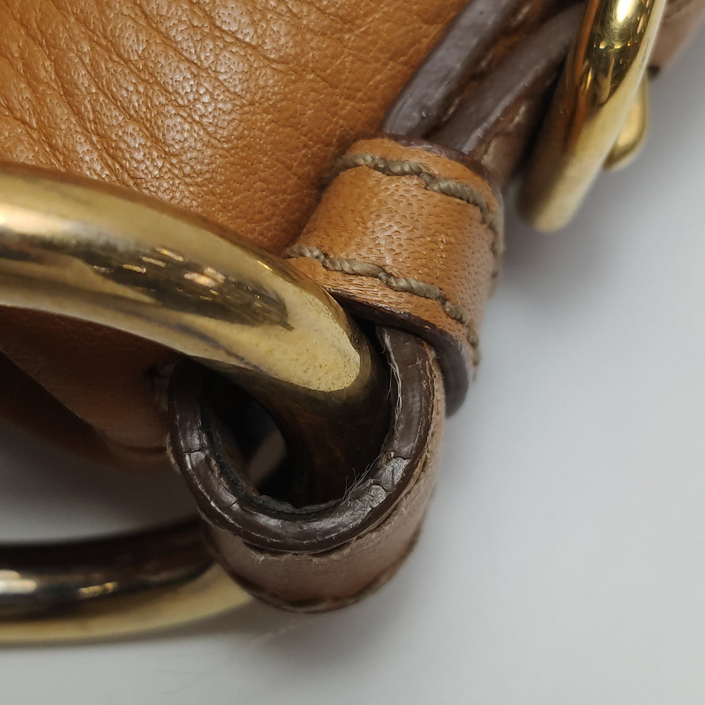 Prada Ruched Hobo Shoulder Bag