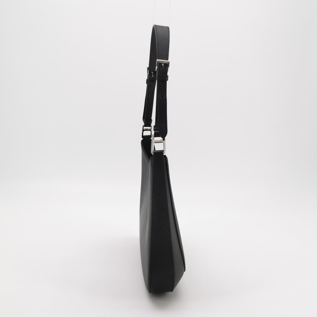 Prada Cleo Saffiano Lux Black