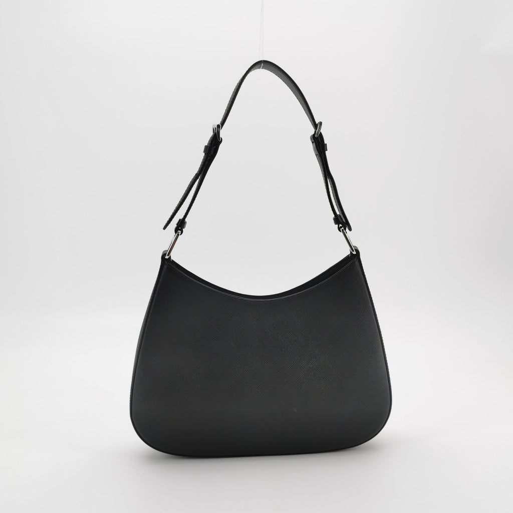 Prada Cleo Saffiano Lux Black