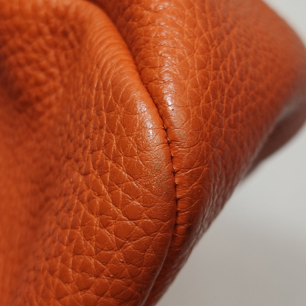 Prada Vitello Daino Hobo Papaya