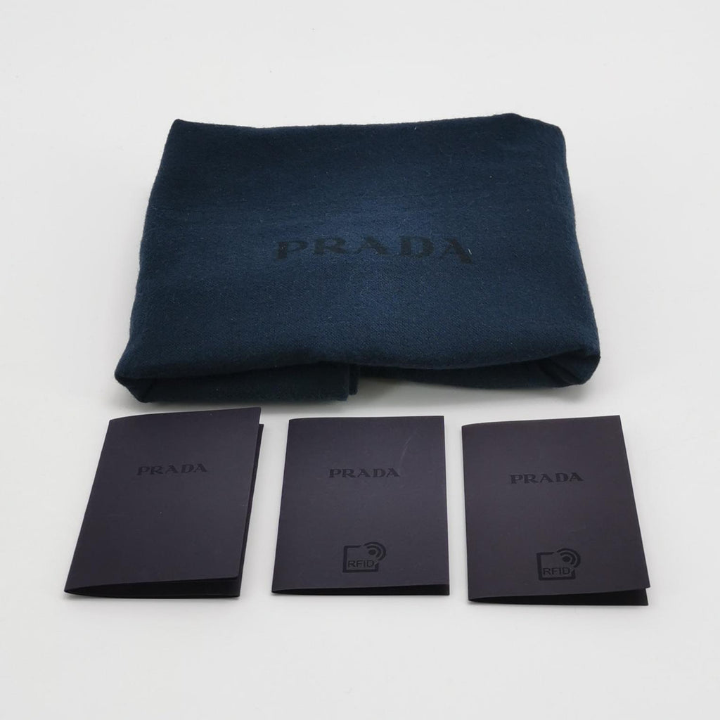 Prada Dynamique Vitello Daino Soft Mini Tote Black