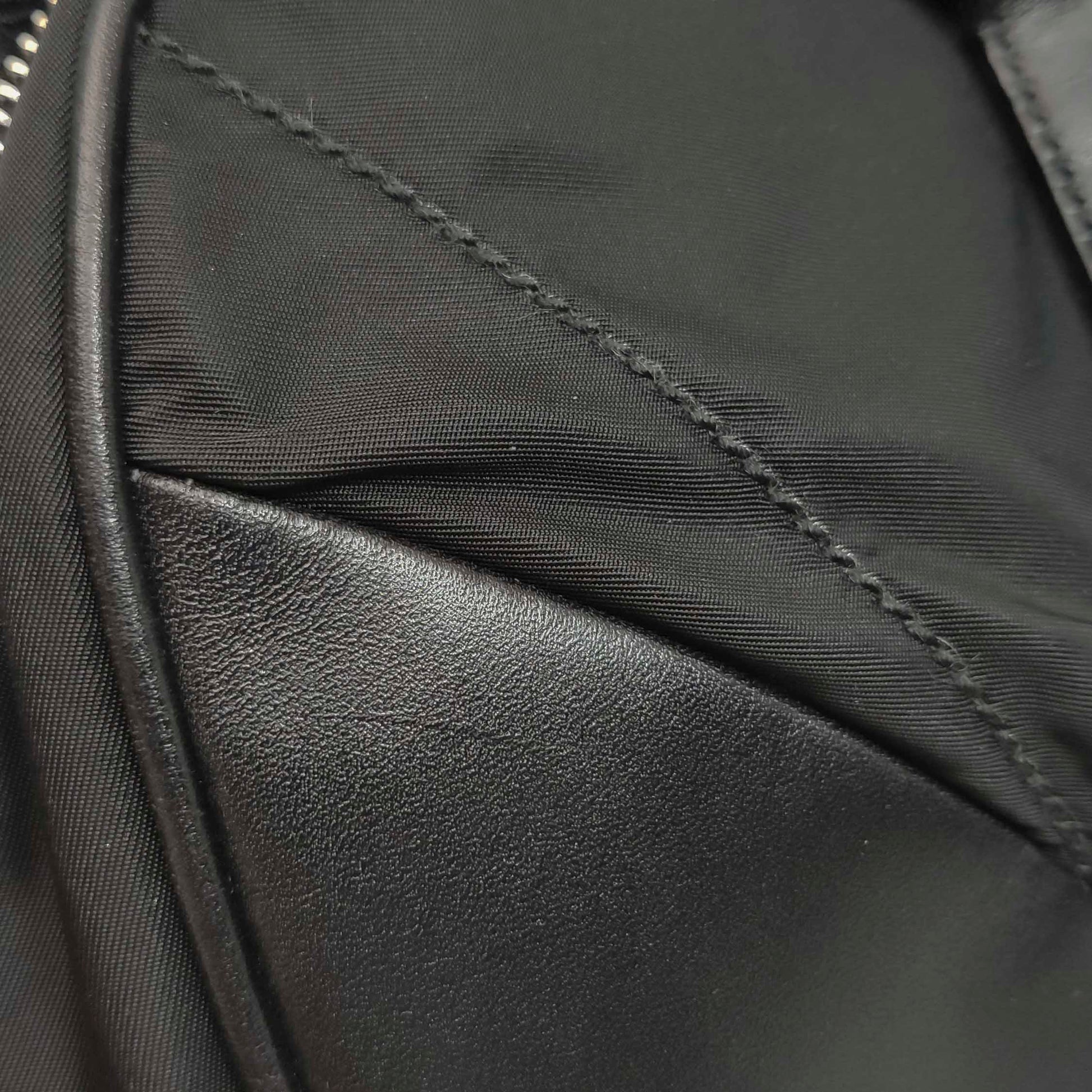 Prada Nylon Bowling Bag Black