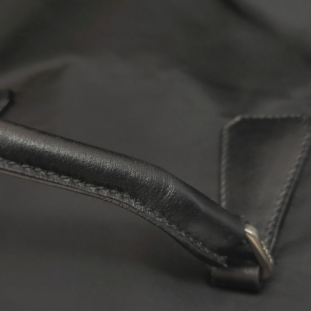 Prada Nylon Bowling Bag Black