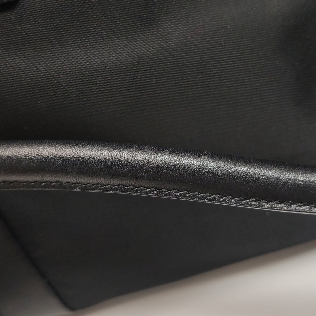 Prada Nylon Bowling Bag Black