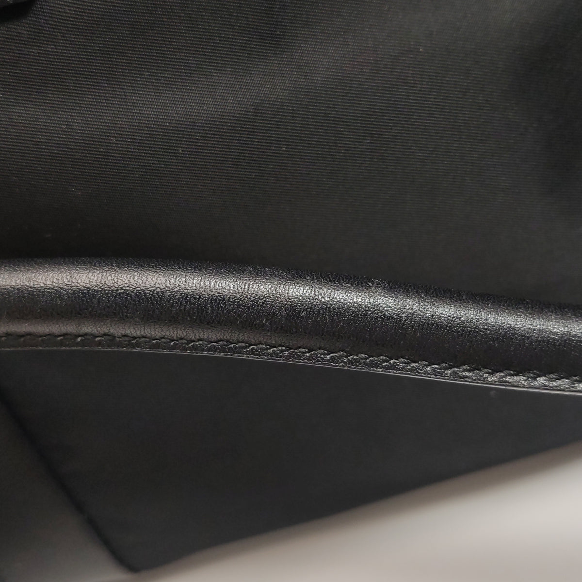 Prada Nylon Bowling Bag Black