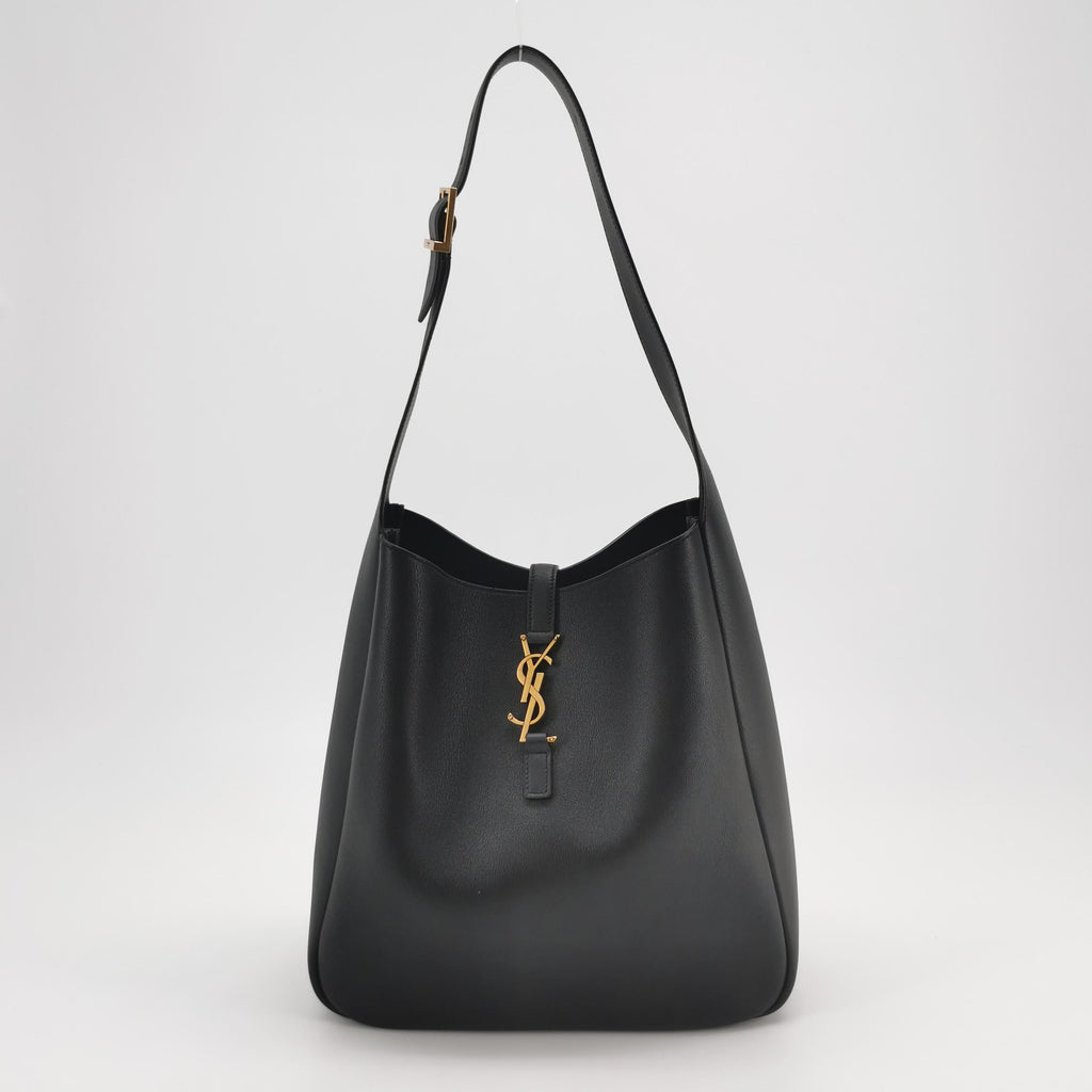 Saint Laurent Le 5 a 7 Hobo Large Black