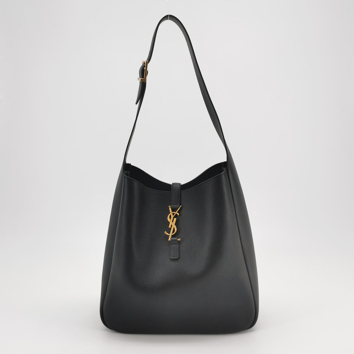 Saint Laurent Le 5 a 7 Hobo Large Black