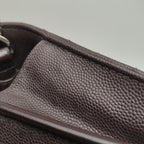 Saint Laurent Envelope Wallet On Chain Deep Brown