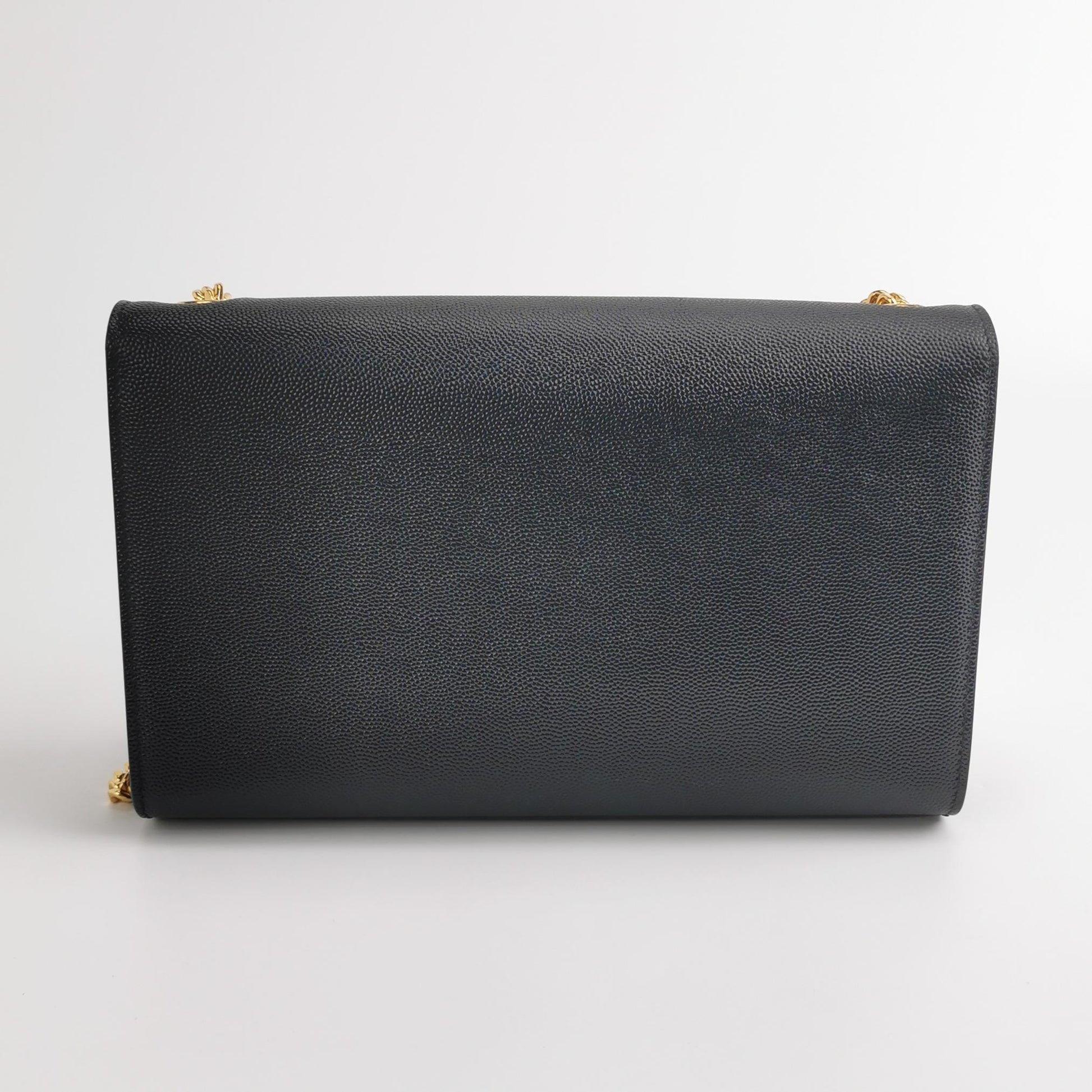 Saint Laurent Kate Medium Grain de Poudre Black GHW