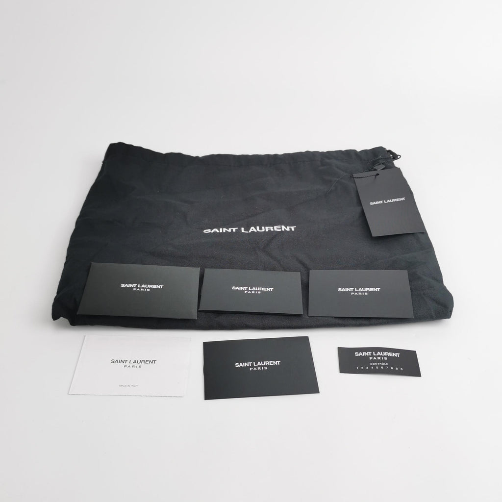 Saint Laurent Kate Medium Grain de Poudre Black GHW