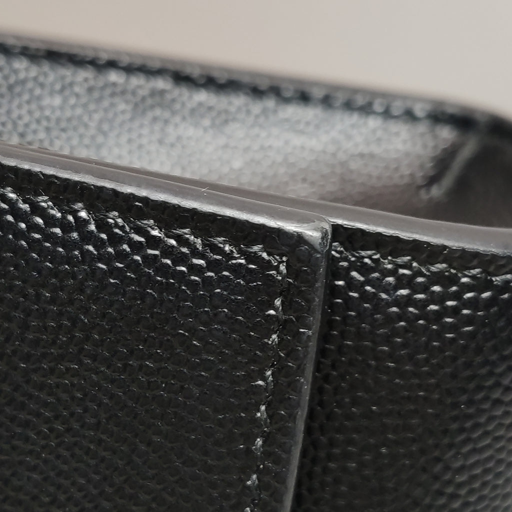 Saint Laurent Kate Medium Grain de Poudre Black GHW