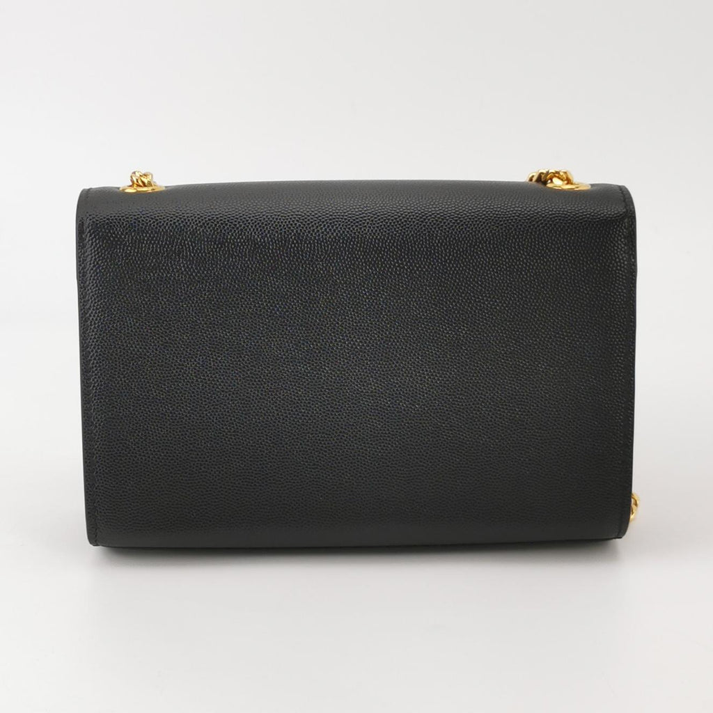 Saint Laurent Kate Tassel Grain de Poudre Black