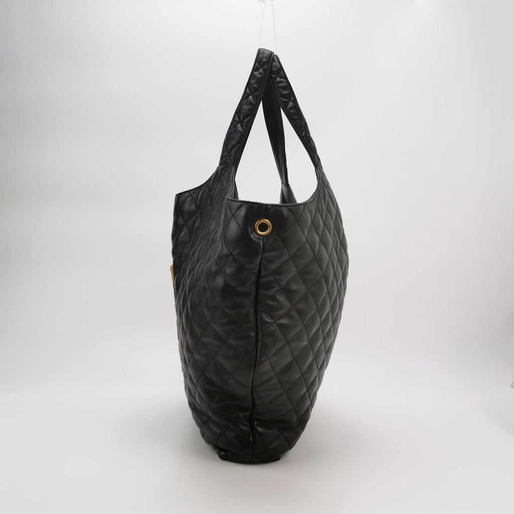 Saint Laurent ICare Quilted Tote Bag