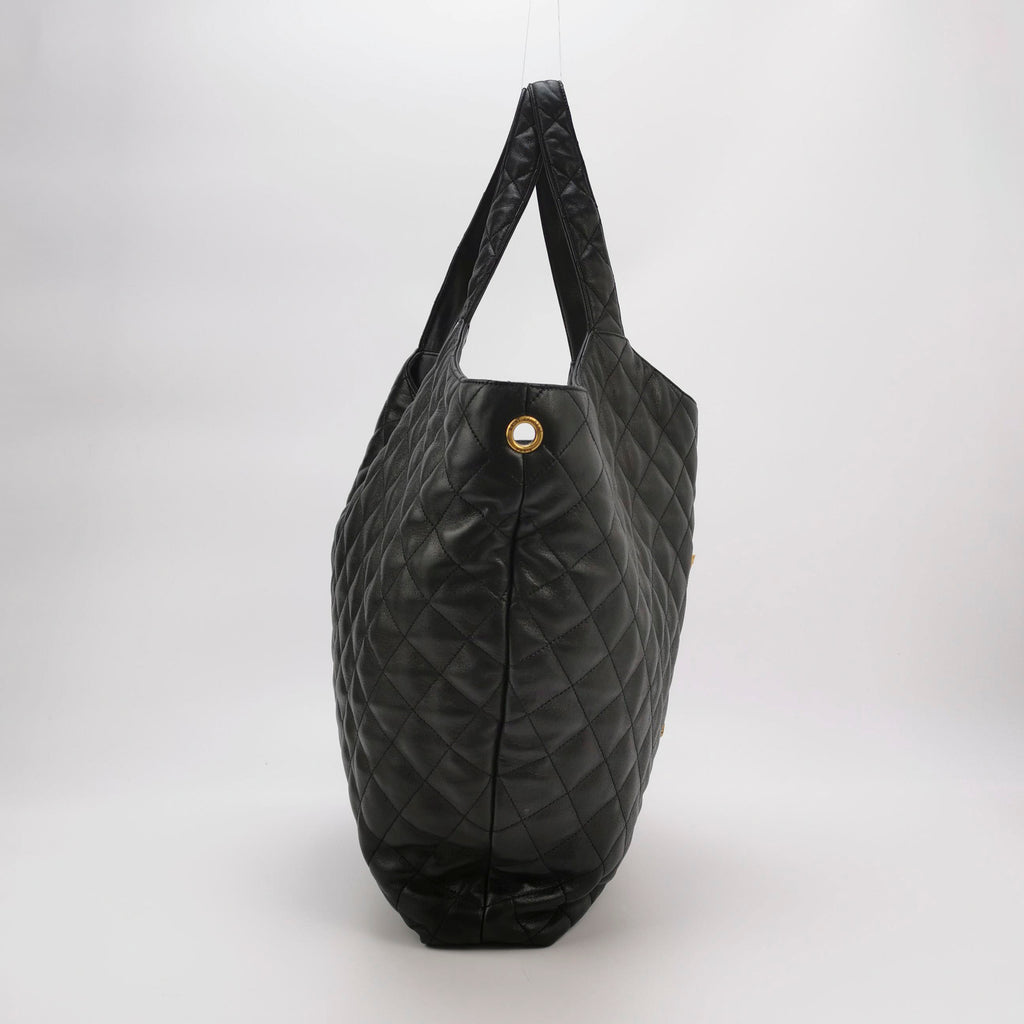 Saint Laurent ICare Quilted Tote Bag