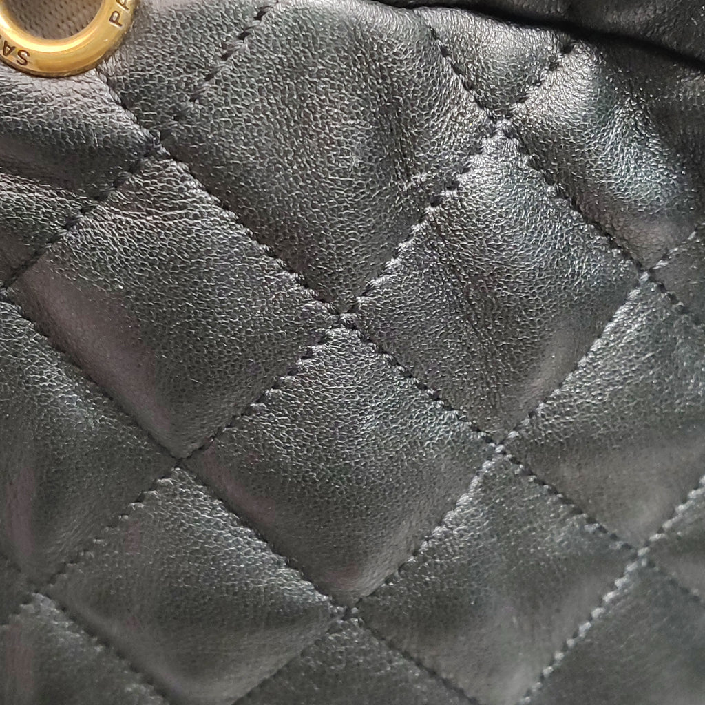 Saint Laurent ICare Quilted Tote Bag