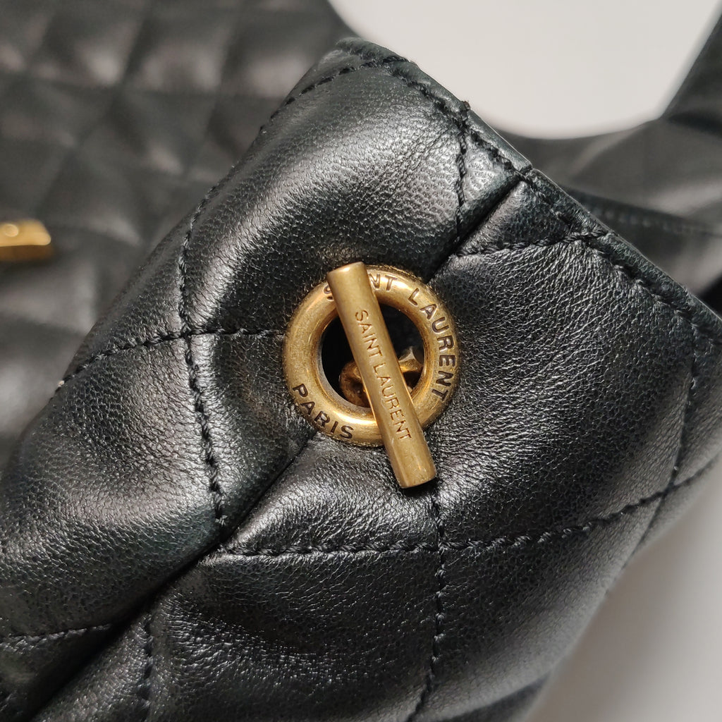 Saint Laurent ICare Quilted Tote Bag